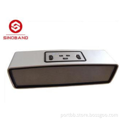Portable Aluminum 6Watt Stereo Bluetooth Speakers hi-fi Sur